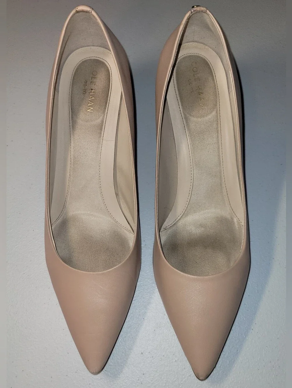 Cole Haan Grand Women's Nude Pointed-Toe Pumps, 9